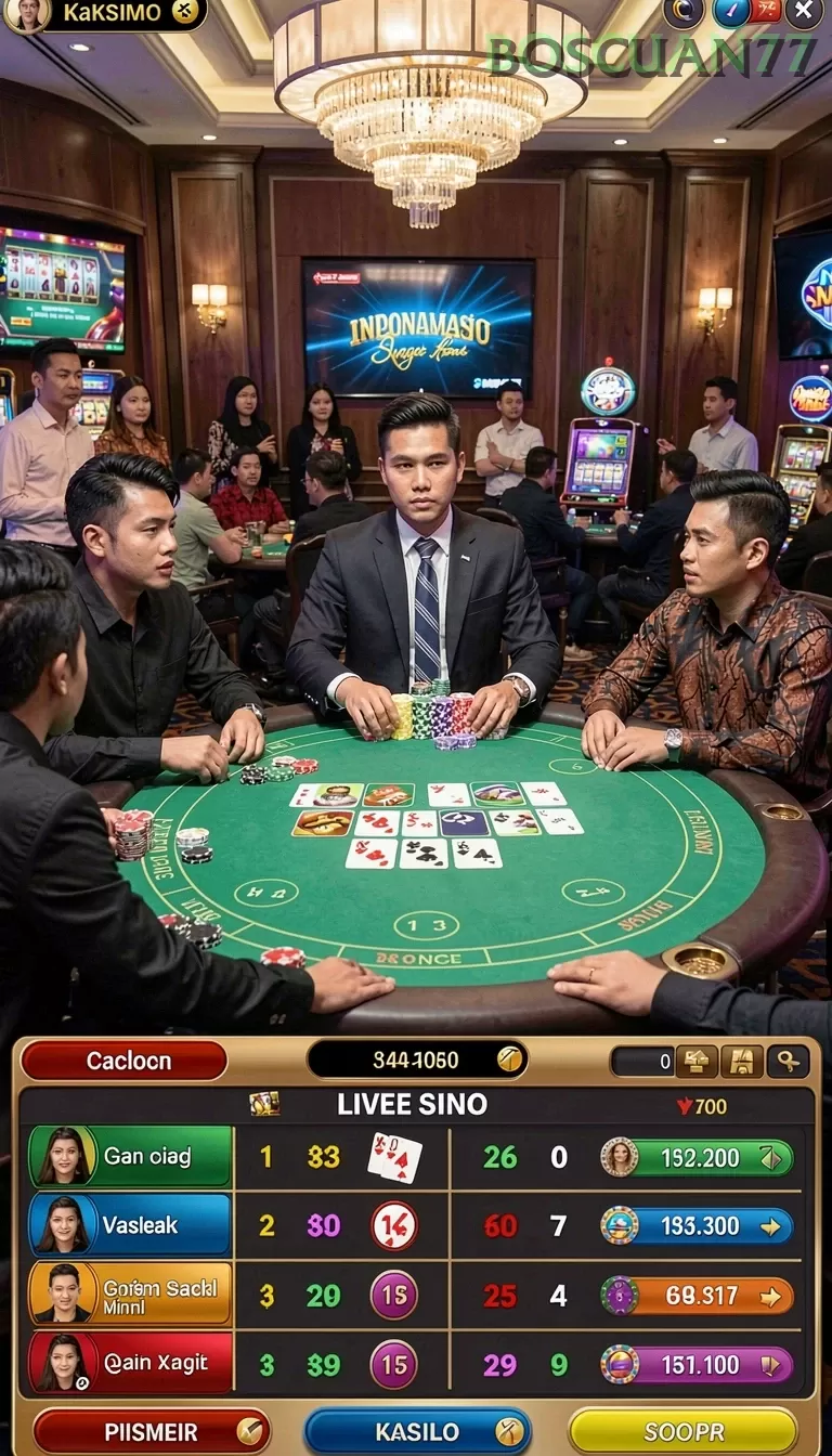 Cuplikan layar BIG777 — aktivitas