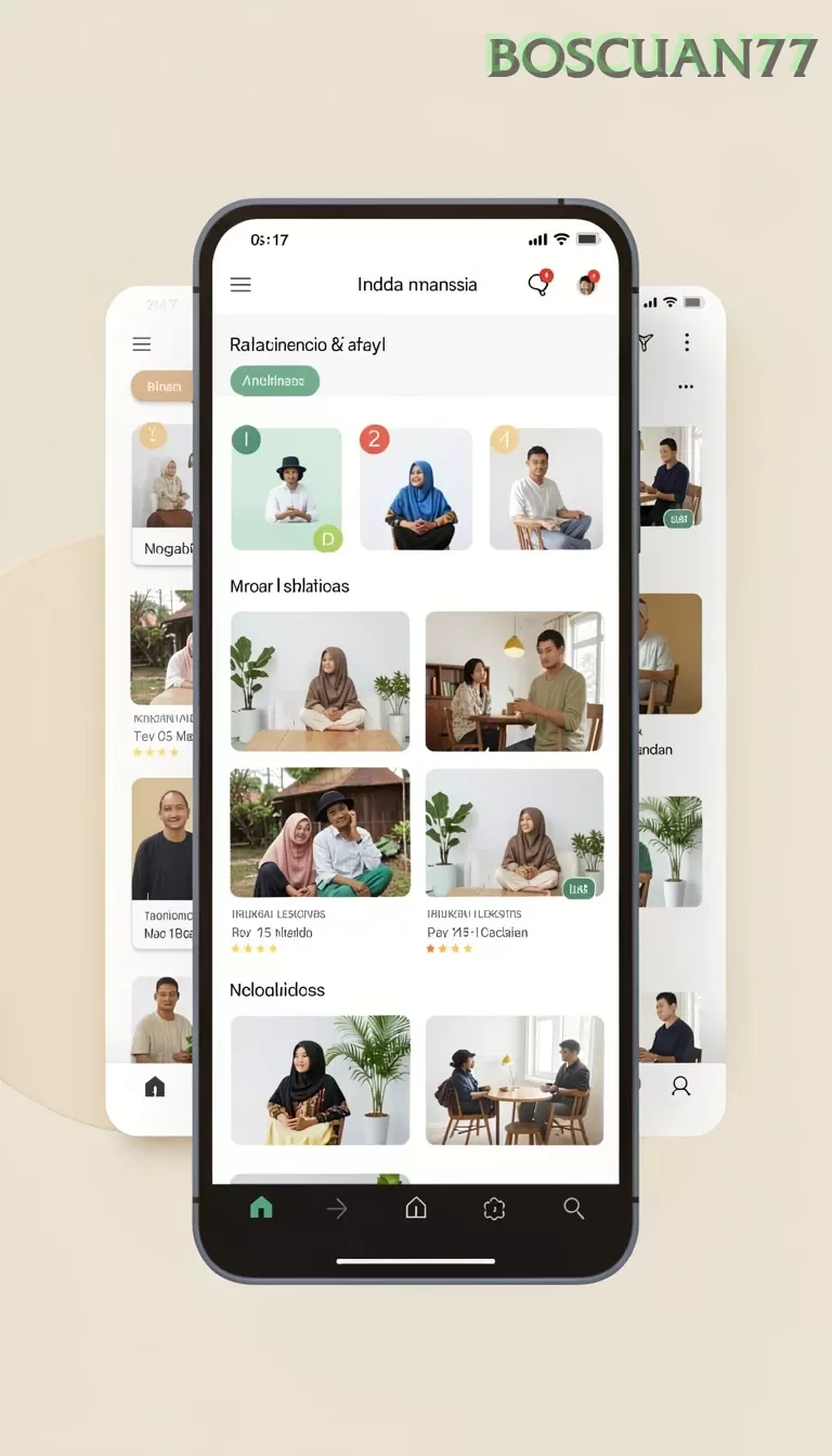 Cuplikan layar SP666 — menu navigasi