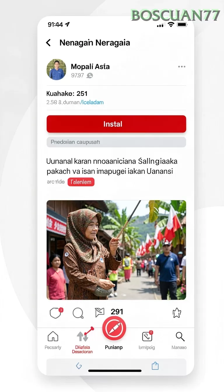 Cuplikan layar SLOTGACOR — menu navigasi
